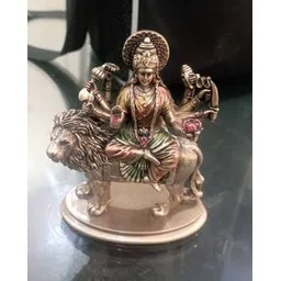 ecraftindia Goddess Durga Idol Sitting On Lion Statue-picture-28