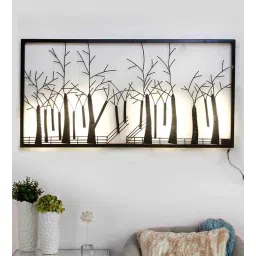 ecraftindia Iron Handcrafted Forest Wall Art-picture-15