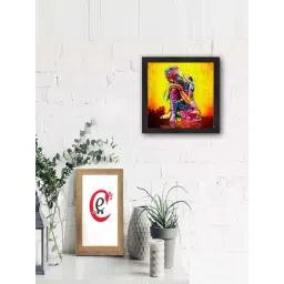 eCraftIndia Laughing Buddha Design Satin Matt Texture UV Art Painting-picture-38