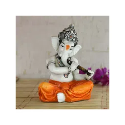 eCraftIndia Lord Ganesha playing Flute-picture-32