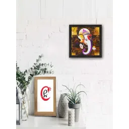 eCraftIndia Lord Ganesha Satin Matt Texture UV Art Painting-picture-34