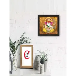 eCraftIndia Lord Ganesha Satin Matt Texture UV Art Painting-picture-28