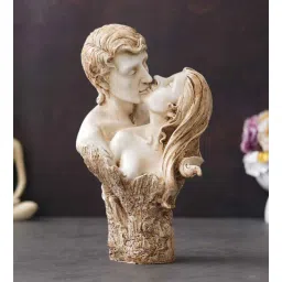 ecraftindia Man & Women White Polyresin Figurine-picture-21