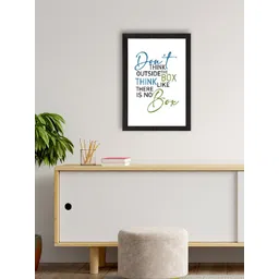 eCraftIndia Multi-Colour Motivational Quote Painting Multi Wall Art-picture-37
