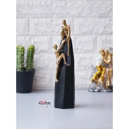eCraftIndia Multicolor Polyresin  2 Boys Climbing on rock Human Showpiece-picture-14