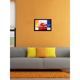 eCraftIndia Multicoloured Abstract Tree Framed Wall Art-picture-38