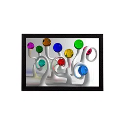 eCraftIndia Multicoloured Abstract UV Wall Art-picture-14