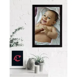 eCraftIndia Multicoloured Cute Baby Satin Matt Textured UV Wall Art-picture-35