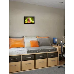 eCraftIndia Multicoloured Cute Baby UV Framed Wall Painting-picture-14