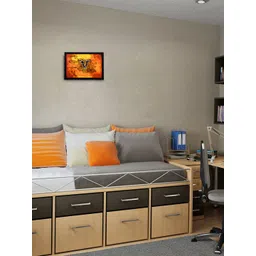 eCraftIndia Multicoloured Dance Abstract UV Framed Wall Painting-picture-27