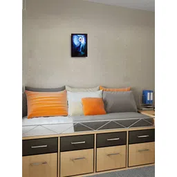 eCraftIndia Multicoloured Dancing Girl UV Framed Wall Painting-picture-10