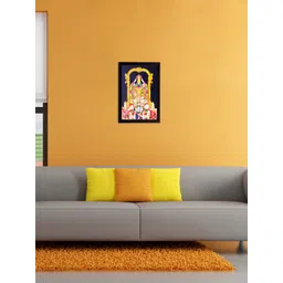 eCraftIndia Multicoloured Lord Balaji UV Wall Art-picture-36