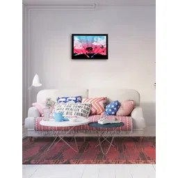 eCraftIndia Multicoloured Love Framed UV Wall Painting-picture-39