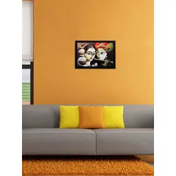 eCraftIndia Multicoloured Radha Krishna UV Wall Art-picture-18