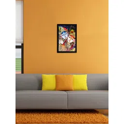 eCraftIndia Multicoloured Radha Krishna UV Wall Art-picture-20