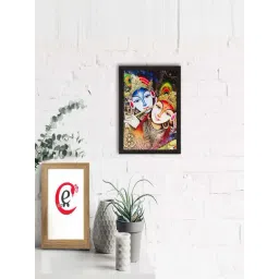 eCraftIndia Radha Krishna Matt Textured UV Art Painting-picture-25