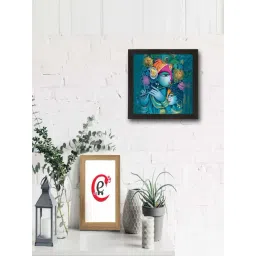 eCraftIndia Radha Krishna Satin Matt Texture UV Art Painting-picture-47