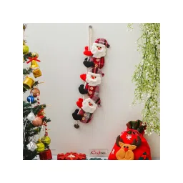 eCraftIndia Santa Claus Snowman Climbing on Rope Merry Christmas Hanging, Xmas Tree Decoration Items-picture-17