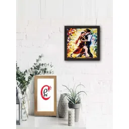 eCraftIndia Set Beautiful Loving Couple Satin Matt Texture UV Art Painting-picture-31