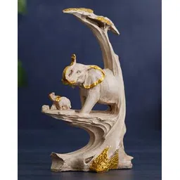 ecraftindia Set of 2 Elephant Decorative Showpiece-picture-16