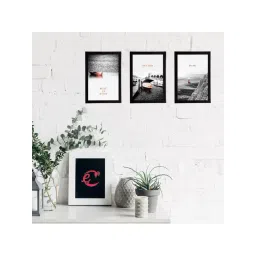 eCraftIndia Set Of 3 Boats Theme Satin Matt Texture UV Art Painting-picture-45