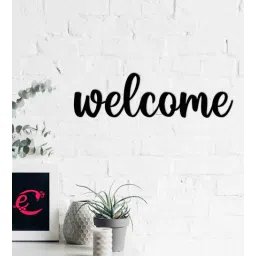 MDF Welcome Wooden Wall Hanging By eCraftIndia-picture-30