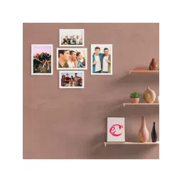 Memory Wall Collage Photo Frame - Set of 5 Photo Frames for 2 Photos of 4'x6', 3 Photos of 5'x7'-image-38