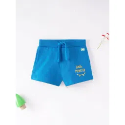 Ed-a-Mamma Baby Blue Printed Shorts-picture-25
