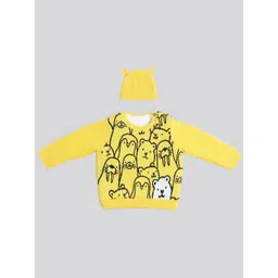 Ed-a-Mamma Baby Boys Animal Printed Pullover-picture-50