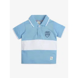 Ed-a-Mamma Baby Boys Colourblocked Polo Collar T-shirt-picture-19