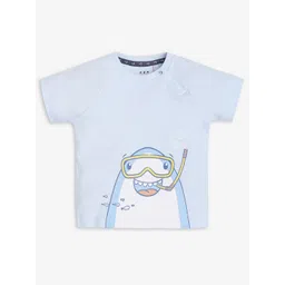 Ed-a-Mamma Baby Boys Graphic Printed Round Neck T-shirt-picture-41