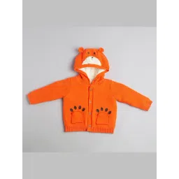 ed-a-mamma baby Ed-A-Mamma Boys Orange Cotton Printed Sweater-picture-22