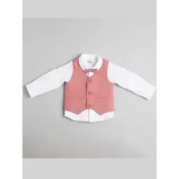 ed-a-mamma baby Ed-A-Mamma Boys Rust Cotton Suit Set-picture-11