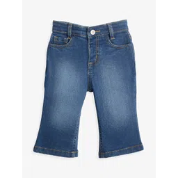 Ed-a-Mamma Baby Girls Comfort Flared Light Fade Stretchable Jeans-picture-36