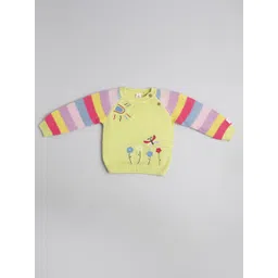 Ed-a-Mamma Baby Girls Floral Printed Pullover-picture-13