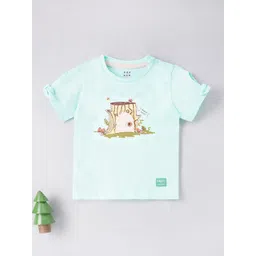 Ed-a-Mamma Baby Infants Girls Typography Printed Cotton T-shirt-picture-39