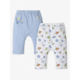 Ed-a-Mamma Baby Infants Pack Of 2 Printed Track Pants-picture-19