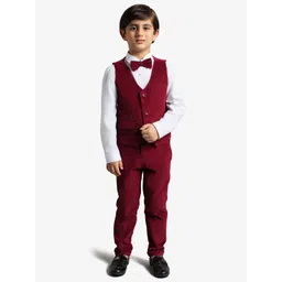 Ed-a-Mamma Boys 4-Piece Pure Cotton Party Suit-picture-18