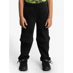 Ed-A-Mamma Boys Black Denim Washed Jeans-picture-11