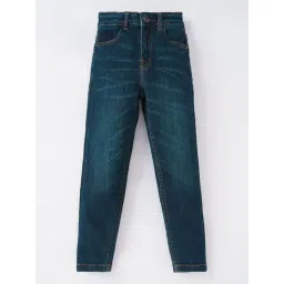 Ed-a-Mamma Boys Blue Cotton Washed Jeans-picture-39