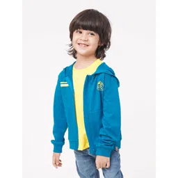 Ed-a-Mamma Boys Blue Padded Cotton Jacket-picture-38