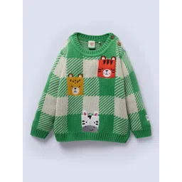Ed-a-Mamma Boys Checked Pullover-picture-43