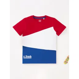 Ed-a-Mamma Boys Colourblocked Cotton T-shirt-picture-37