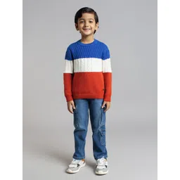 Ed-a-Mamma Boys Colourblocked Pullover-picture-40