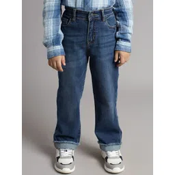 Ed-a-Mamma Boys Comfort Light Fade Stretchable Jeans-picture-24