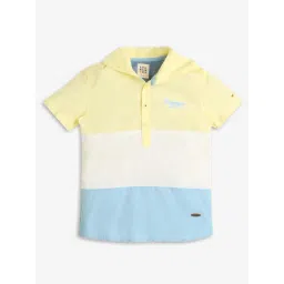 Ed-a-Mamma Boys Multicolor Cotton Color Block Shirt-picture-19