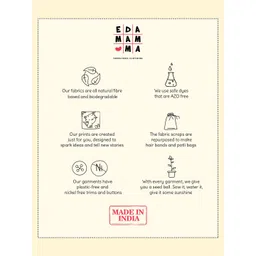 Ed-a-Mamma Boys Mustard Yellow Typography T-shirt image 2