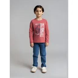 Ed-a-Mamma Boys Printed Bio Finish T-shirt-image-45