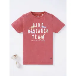 Ed-a-Mamma Boys Red Printed T-Shirt-picture-23