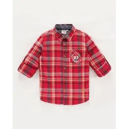 ed-a-mamma Boys Regular Fit Checked Shirt-picture-39